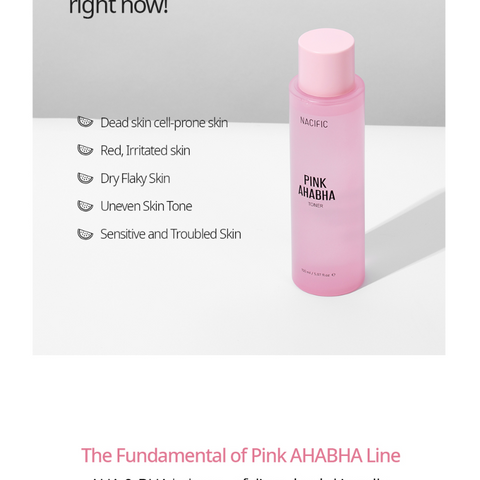 NACIFIC Pink AHABHA Toner, 150ml