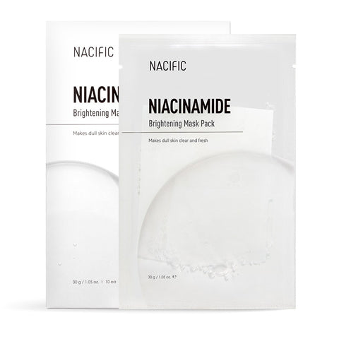 NACIFIC Niacinamide Brightening Mask Pack (10 Sheets)