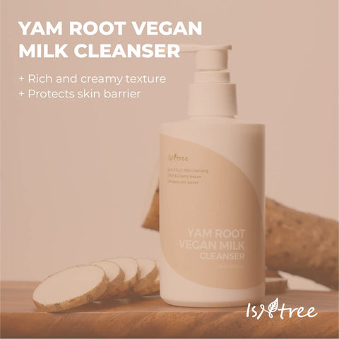 IsNtree Yam Root Vegan Milk Cleanser