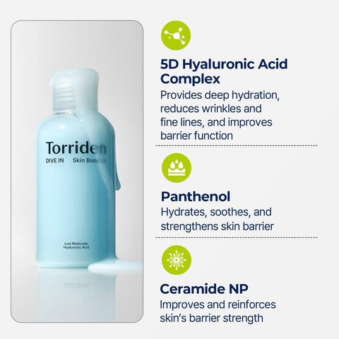 Torriden DIVE IN Low Molecular Hyaluronic Acid Skin Booster