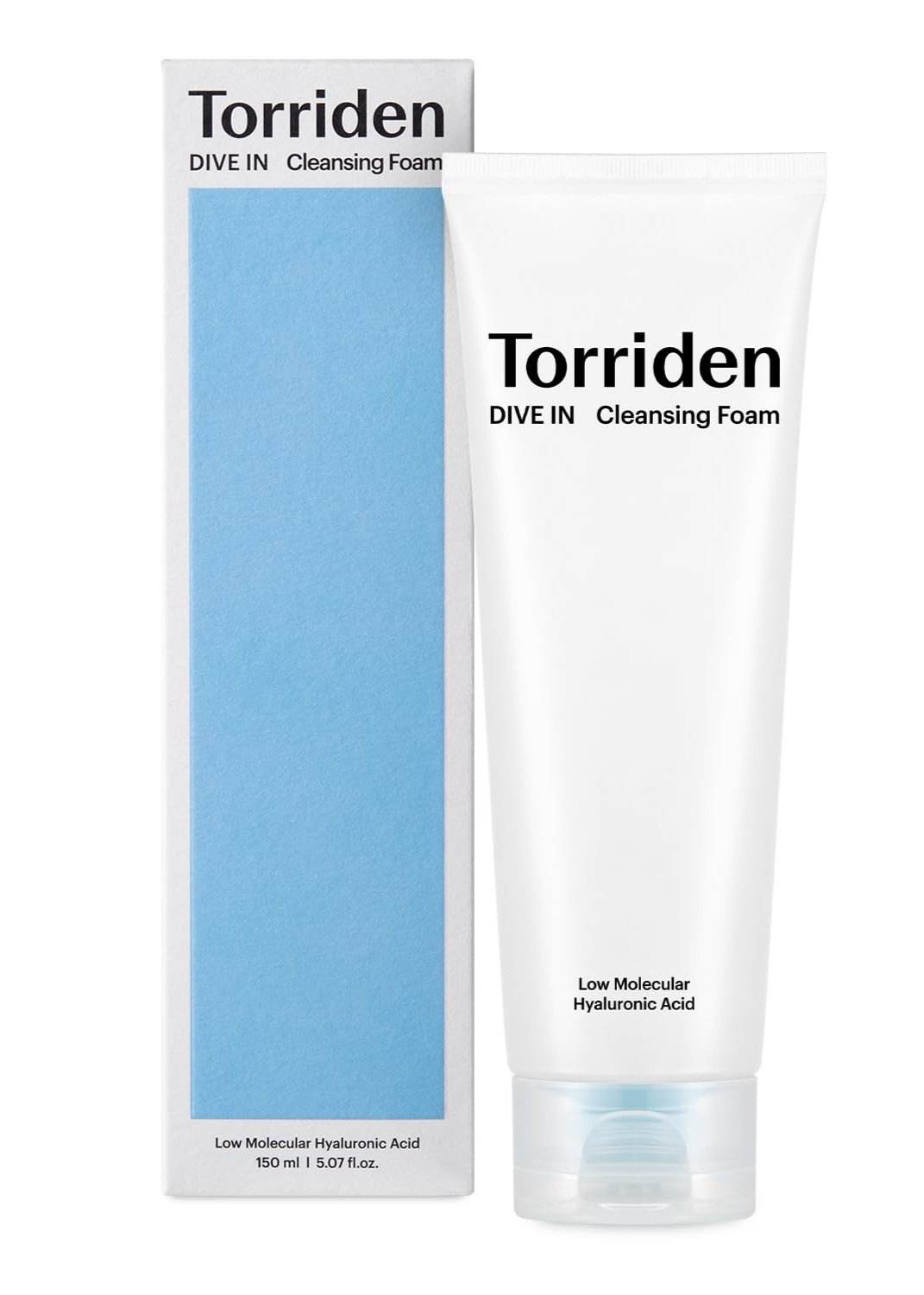 Torriden DIVE IN Low Molecular Hyaluronic Acid Cleansing Foam