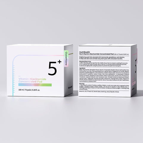 numbuzin No.5+ Vitamin-Niacinamide Concentrated Pad