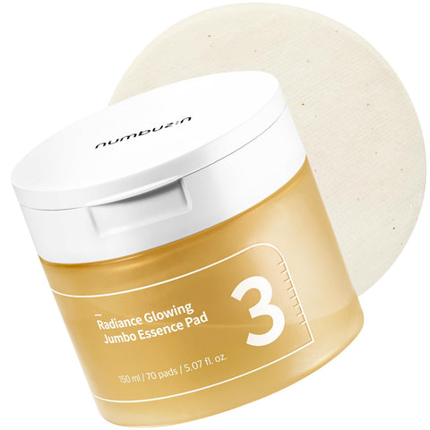 numbuzin No.3 Radiance Glowing Jumbo Essence Pad