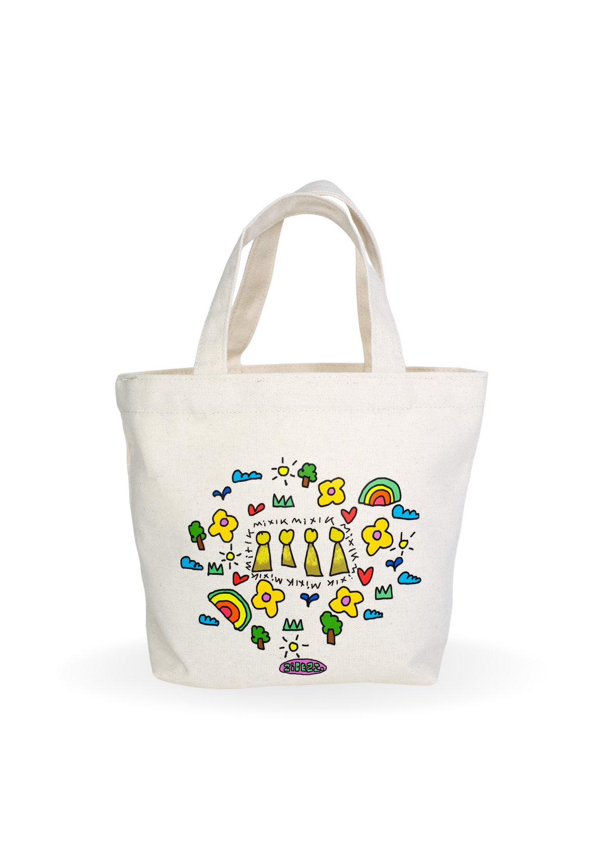 MiXiK Limited Edition ZiBeZi x MIXIK Mini Tote Bag