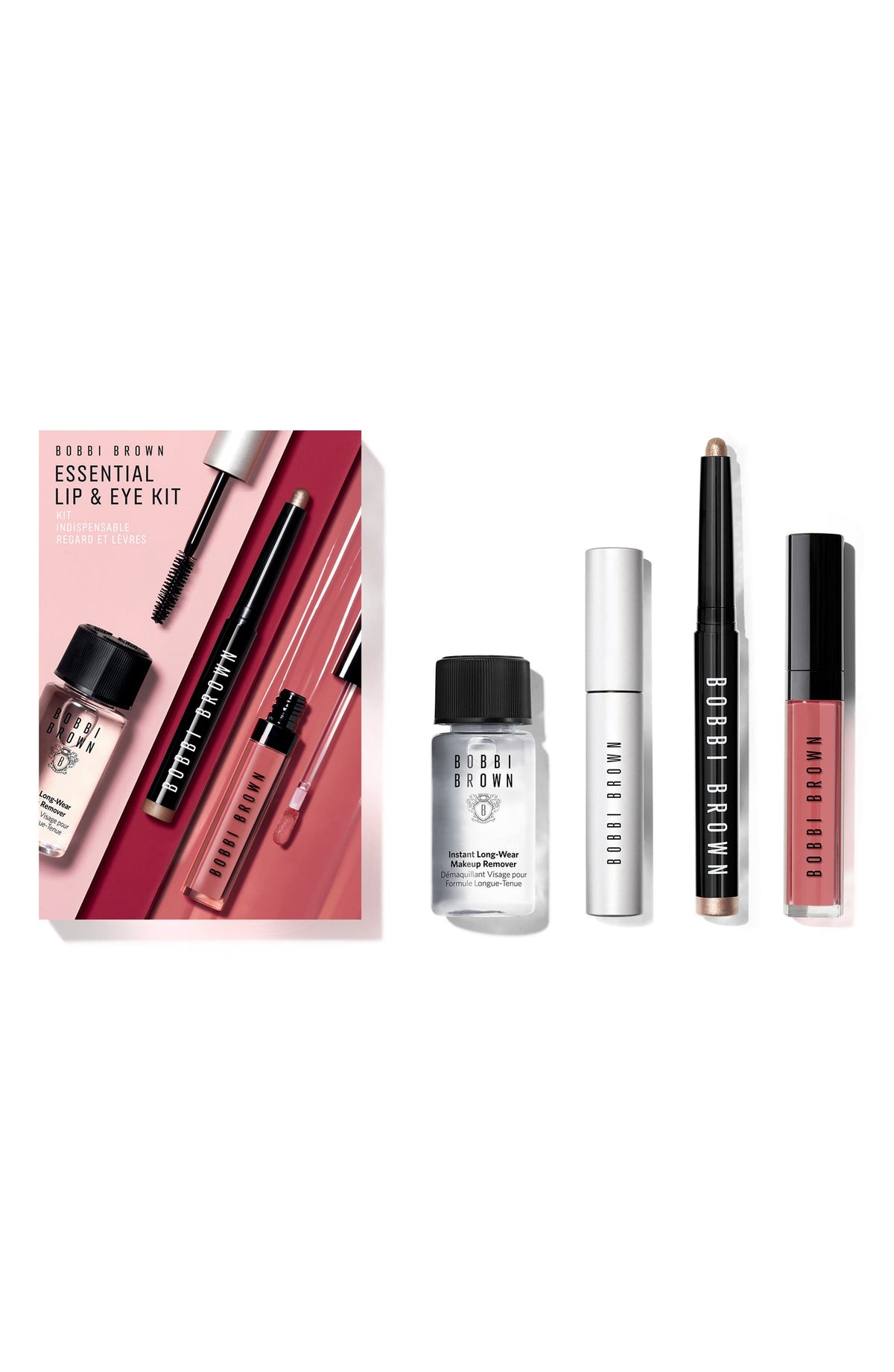 Bobbi Brown Essential Lip & Long-Wear Eye Makeup Set ($116 Value Limited Edition)