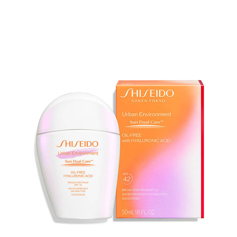 Shiseido Urban Environment Sun Dual Care Oil-Free with Hyaluronic Acid SPF 42, 50mL