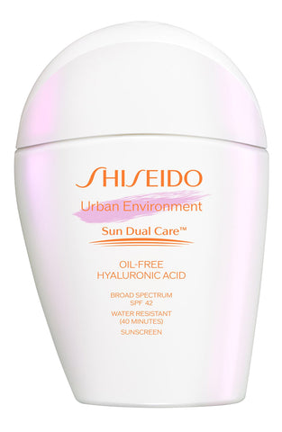 Shiseido Urban Environment Sun Dual Care Oil-Free with Hyaluronic Acid SPF 42, 50mL